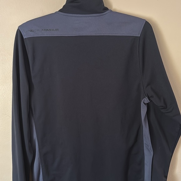 Under Armour Men's Black and Dark Gray Performance Jacket S - Picture 3 of 4